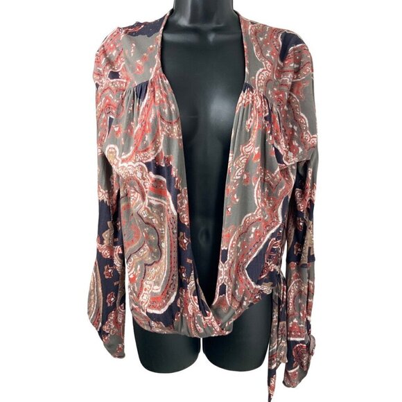 Free People top open front multi  M - Picture 1 of 5